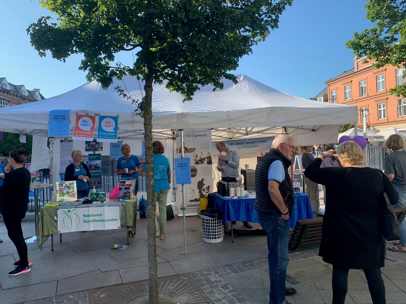 Axeltorv i Næstved den 3. september 2021.